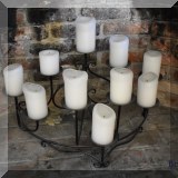 D22. Fireplace insert candle holder 